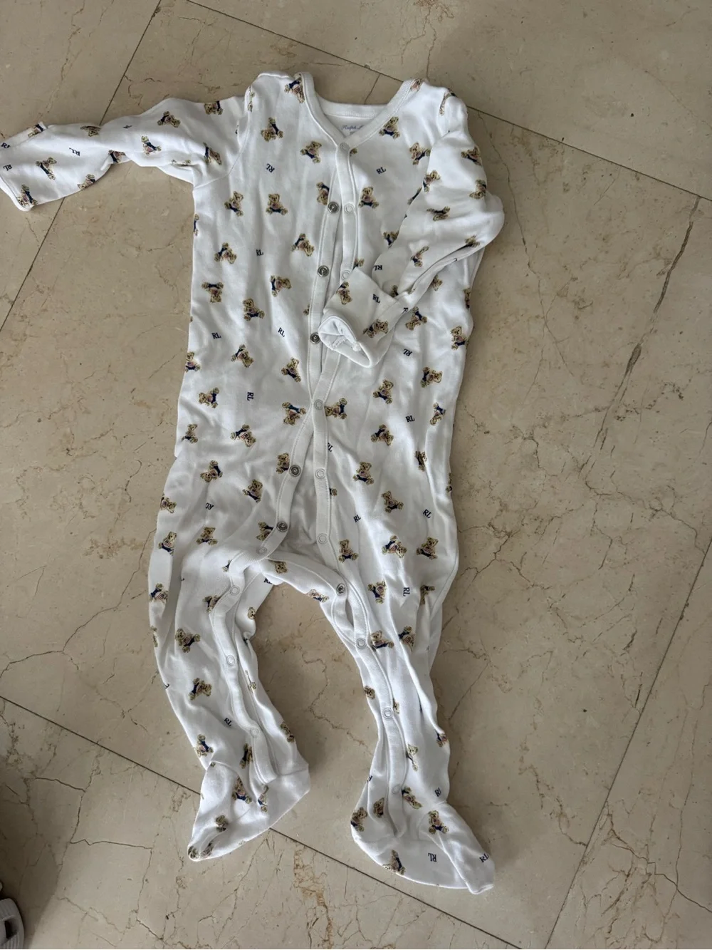 Ralph lauren Baby One-Piece with bear Print